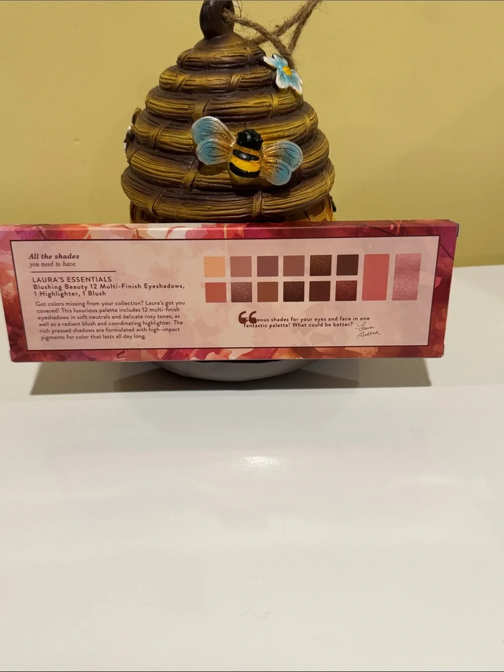 New Laura Geller 12 multi finish eyeshadow.